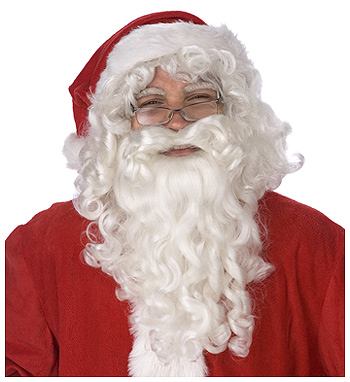 Santa Claus Wig and Beard Set