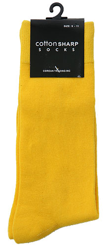 Men's Yellow Socks