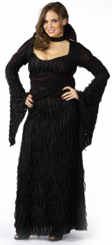 Graveyard Vampiress Adult Plus Costume