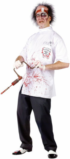 Dr. Killer Driller Adult Costume