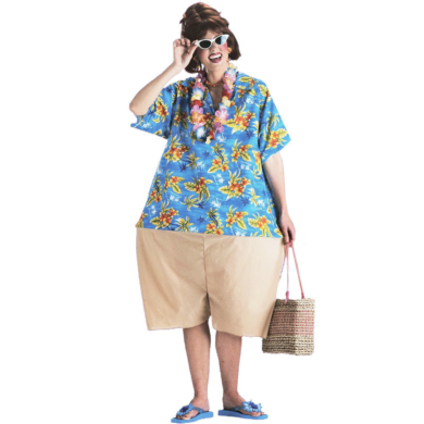 Tacky Tourist Adult Costume