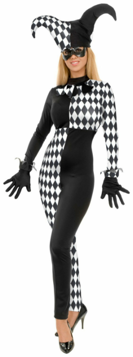 Diamond Jester Adult Costume