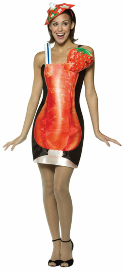 Strawberry Daquiri Adult Costume