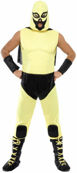 Mexican Wrestler Adult Costume