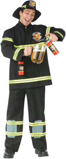 Fill 'er Up Fire Fighter Adult Costume