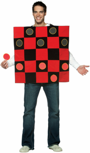 King Me! Checker Board Adult Costume