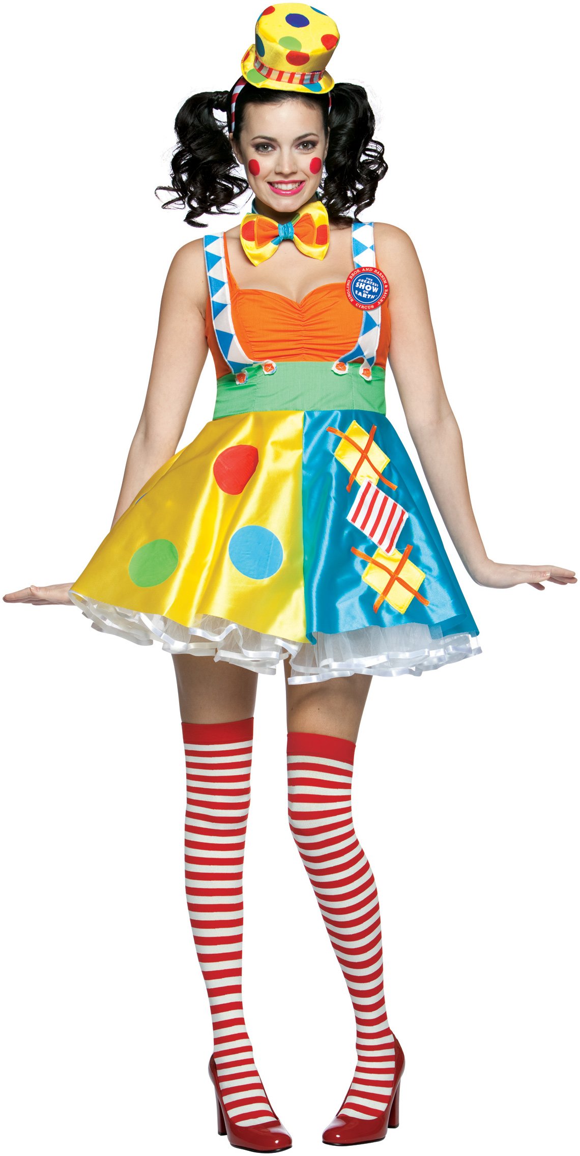 Ringling Bros. Diamond Dot Clown Adult Circus Costume