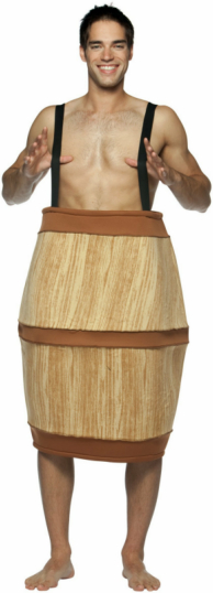 Barrel Adult Costume