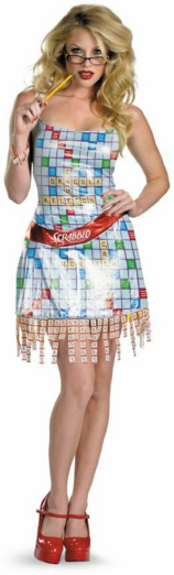 Scrabble Sexy Deluxe Adult Costume