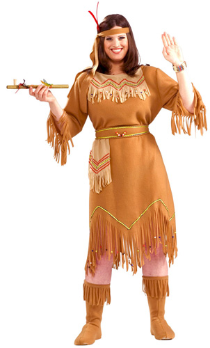 Plus Size Native American Costume