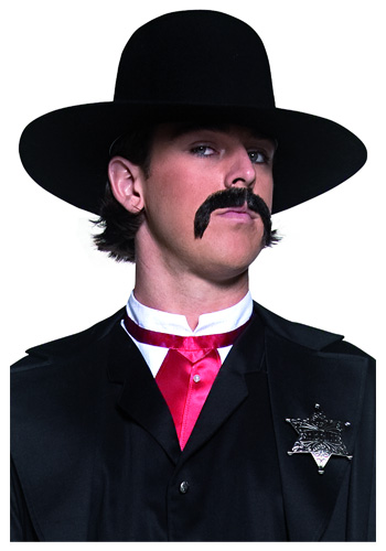 Black Western Sheriff Hat