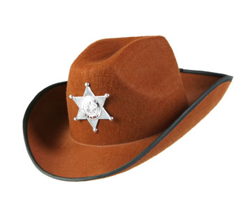 Wild West Sheriff Hat