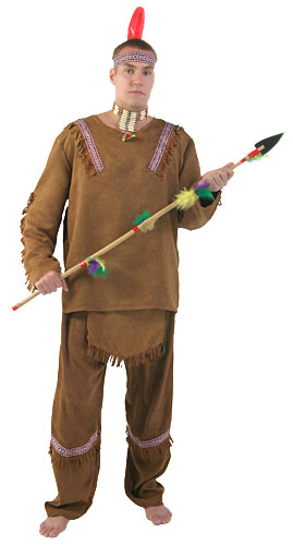 Deluxe Mens Indian Costume