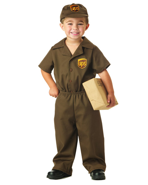 UPS Guy Costume for Toddler