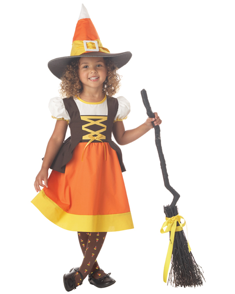 Girl Toddler Sweet Treat Witch Costume