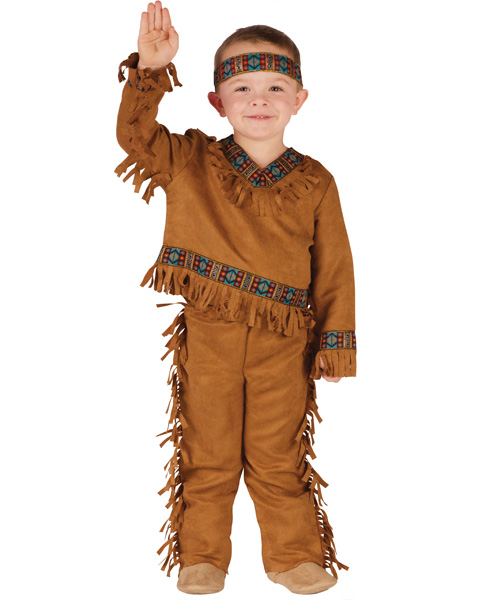 Toddlers Native American Boy Costume