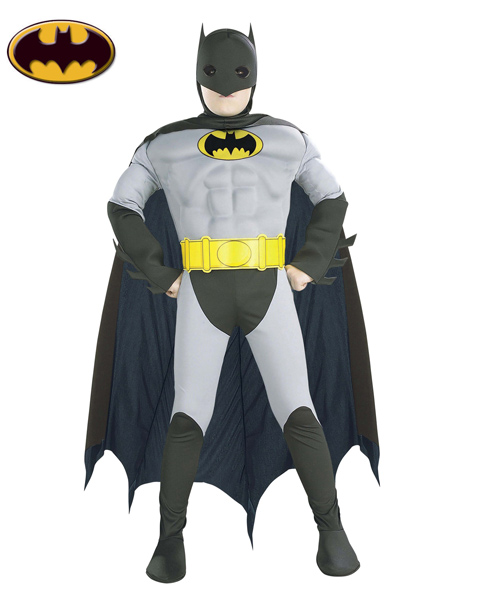 Muscle Chest Batman Costume for Toddler