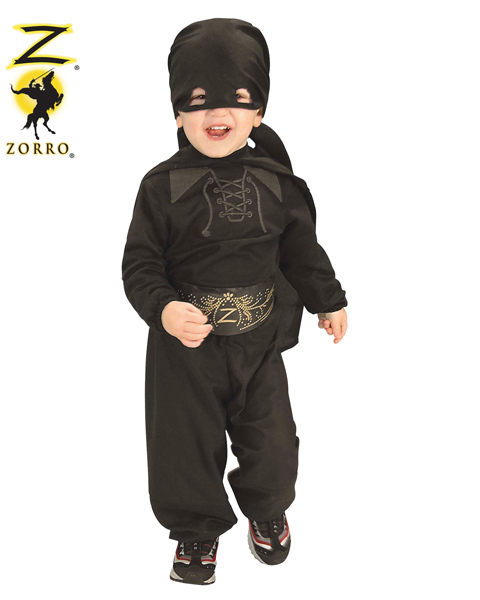 Flannel Zorro Costume for Toddler