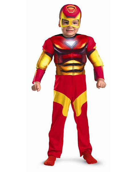 Iron Man Muscle Chest Toddler Costume