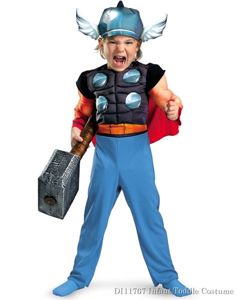 Muscle Marvel Thor Toddler Costume