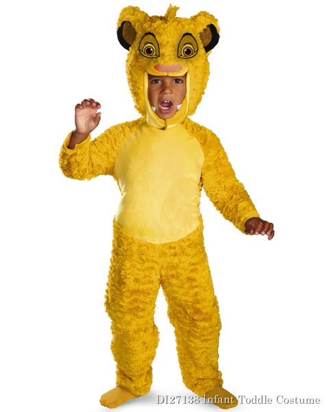 Deluxe Disneys The Lion King Simba Toddler Costume