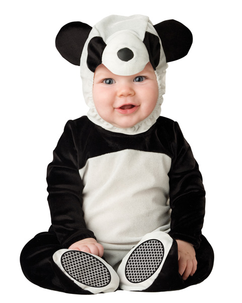 Toddlers Playful Panda Costume