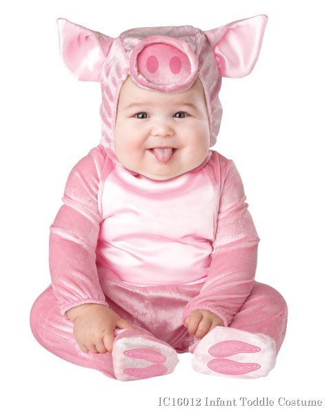 This Lil Piggy Costume Infant Toddler