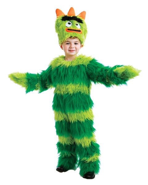 Toddler Deluxe Yo Gabba Gabba Brobee Costume