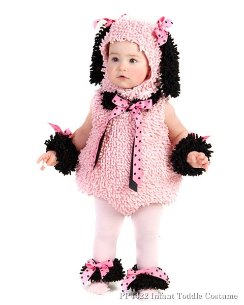 Pinkie Poodle Infant Toddler Costume