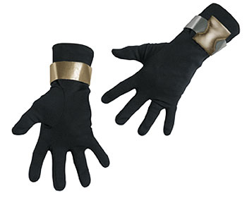 Deluxe Kids Snake Eyes Gloves - Click Image to Close