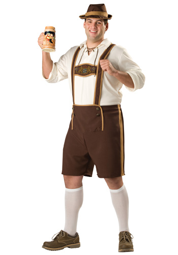 Plus Size Bavarian Guy Costume