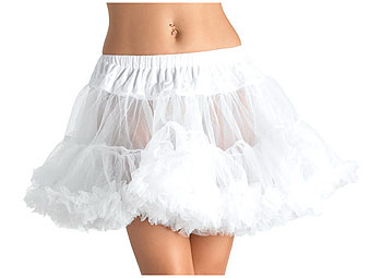 Plus Size White Tulle Petticoat - Click Image to Close