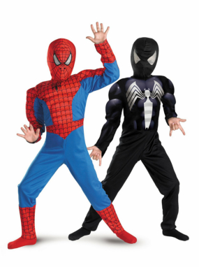 The Amazing Spider-Man Reversible Red to Black Muscle Chest Chil