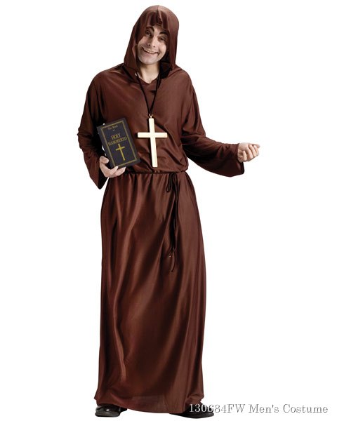 Drunk Monk Mens Costume