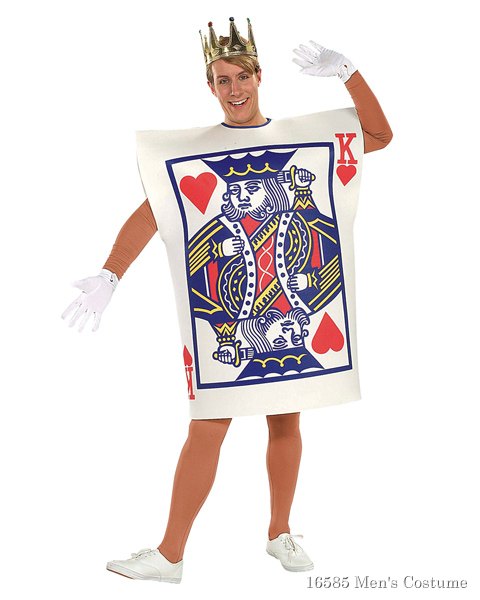 King Of Hearts Costume For Adults