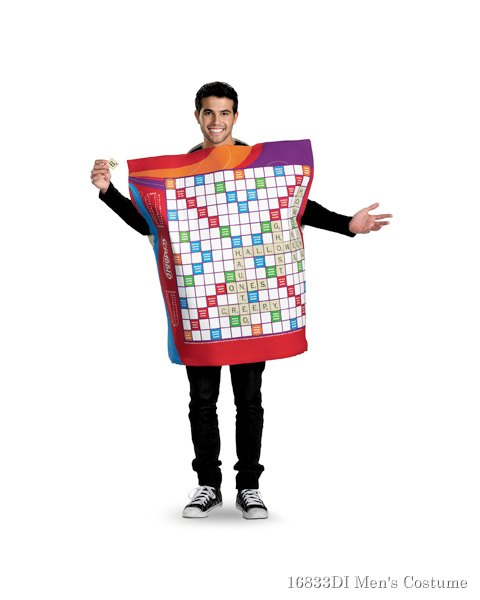 Deluxe Scrabble Mens Costume