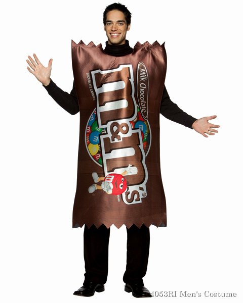 M And M Plain Wrapper Mens Costume