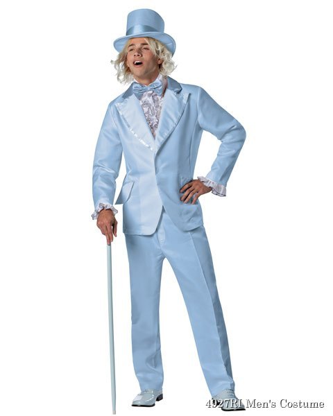 Dumb and Dumber Harry Blue Tuxedo Adult Costume