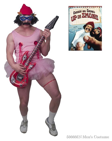 Adult Cheech Pink TuTu Costume