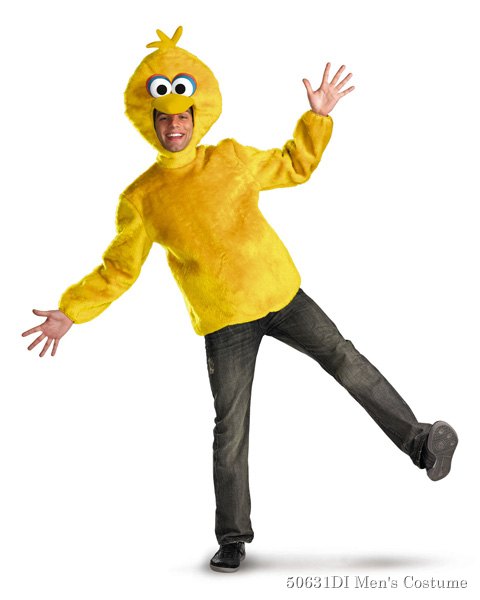 Sesame Street Big Bird Mens Costume