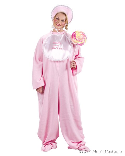 Female Adult Plus Size Pj Jammies Costume