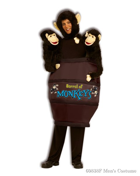 Barrel Of Monkeys Costume For Adult