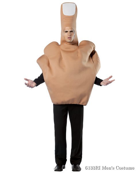 The Finger Adult Costume