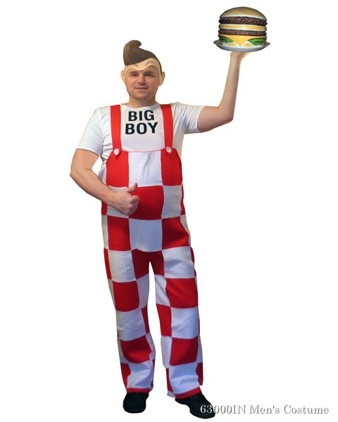 Mens Deluxe Big Boy Costume