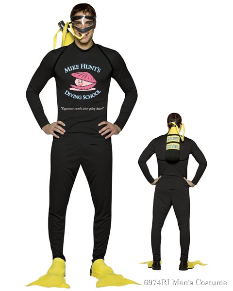 Muff Diver Costume For Adult