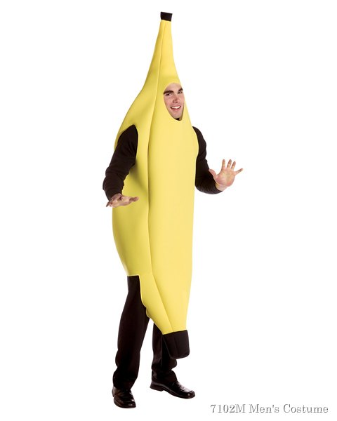 Banana Humorous Costume For Adults