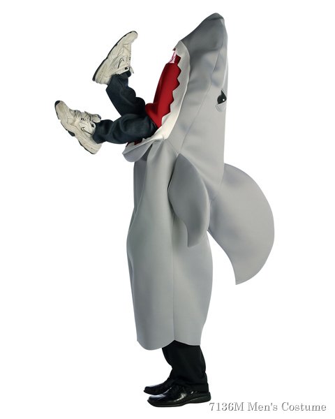 Man Eating Shark Costume For Adult