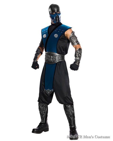 Deluxe Mortal Kombat Subzero Mens Costume