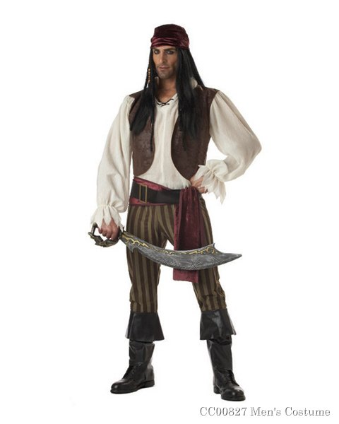 Adult Male Rogue Pirate Costume