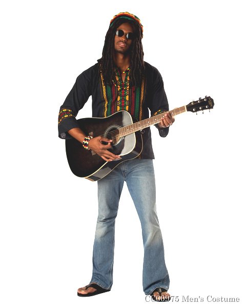 Reggae Man Mens Costume